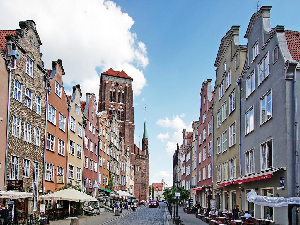 Apartament Kameralny Przy Ul. Piwnej Danzig Exterior foto